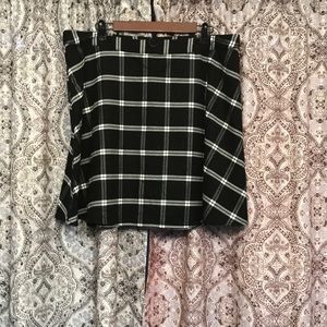Plaid Skirt